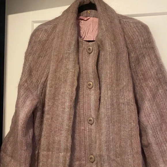 100 PURE NEW WOOL COAT - Picture 2 of 8